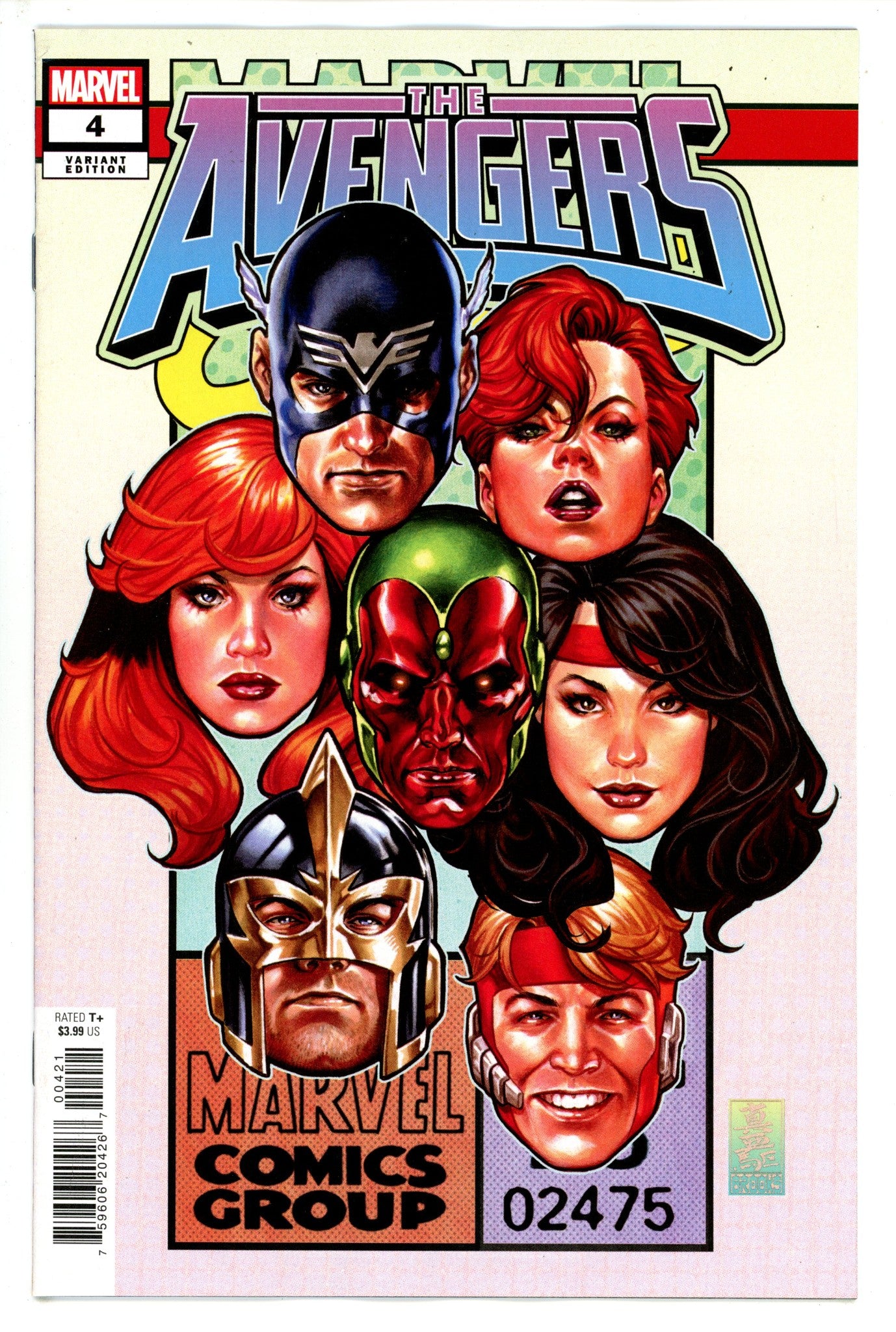 Avengers Vol 9 4 Brooks Corner Box Variant (2023)