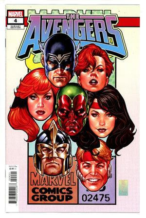 Avengers Vol 9 4 Brooks Corner Box Variant (2023)