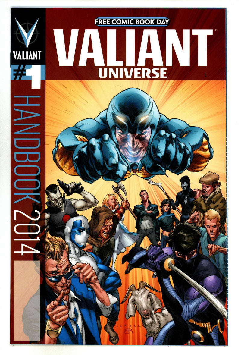 FCBD 2014 Valiant Universe Handbook 1 High Grade (2014) 