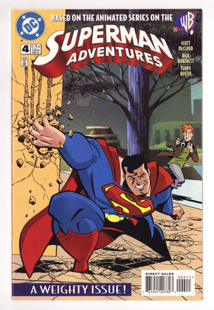 Superman Adventures 4 Mid Grade (1997)