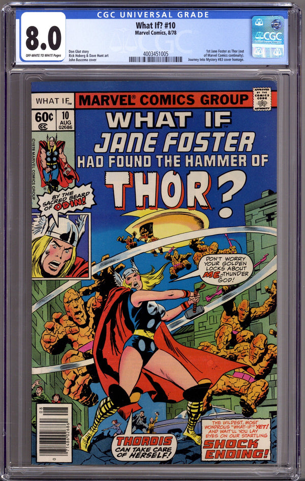 What If? Vol 1 10 CGC 8.0 (VF) (1978)