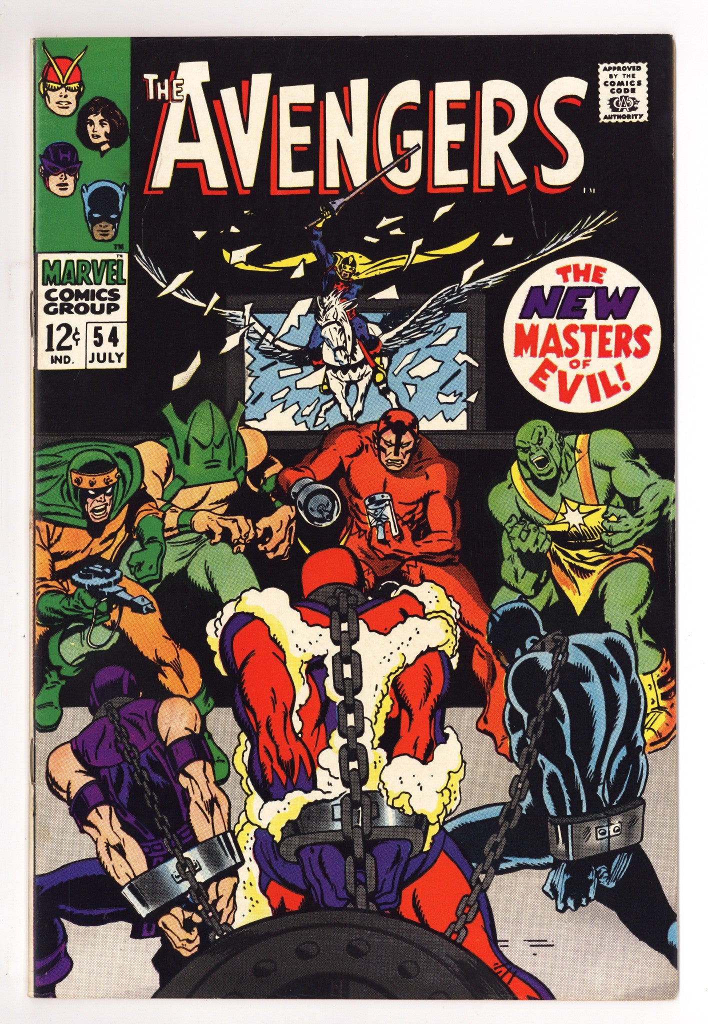 The Avengers Vol 1 54 VF (8.0) (1968) 