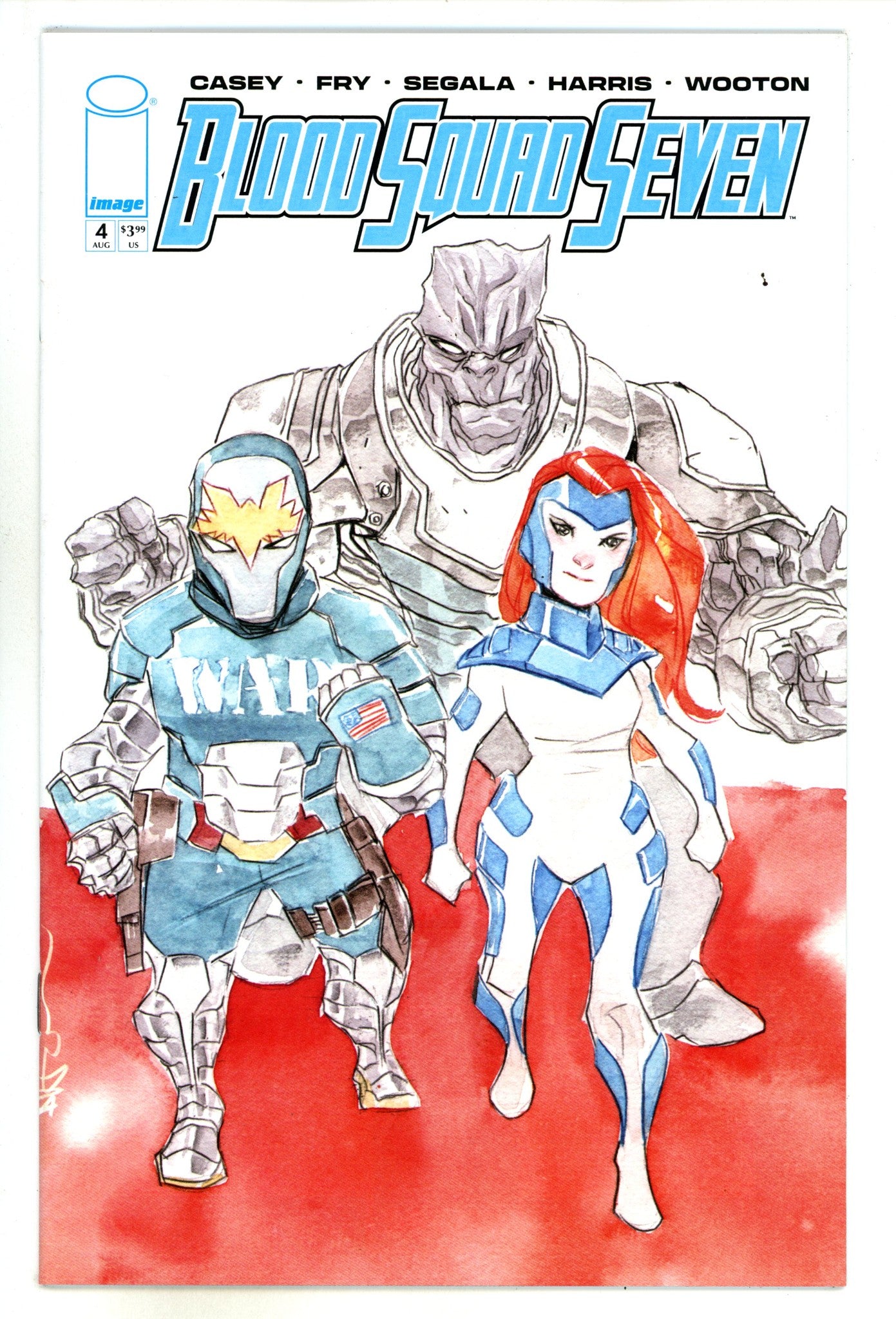 Blood Squad Seven 4 Nguyen Incentive Variant NM (2024)