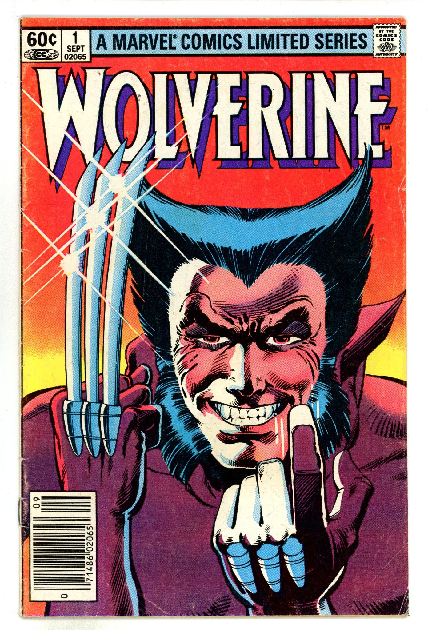 Wolverine Vol 1 1 VG (4.0) (1982) Newsstand 