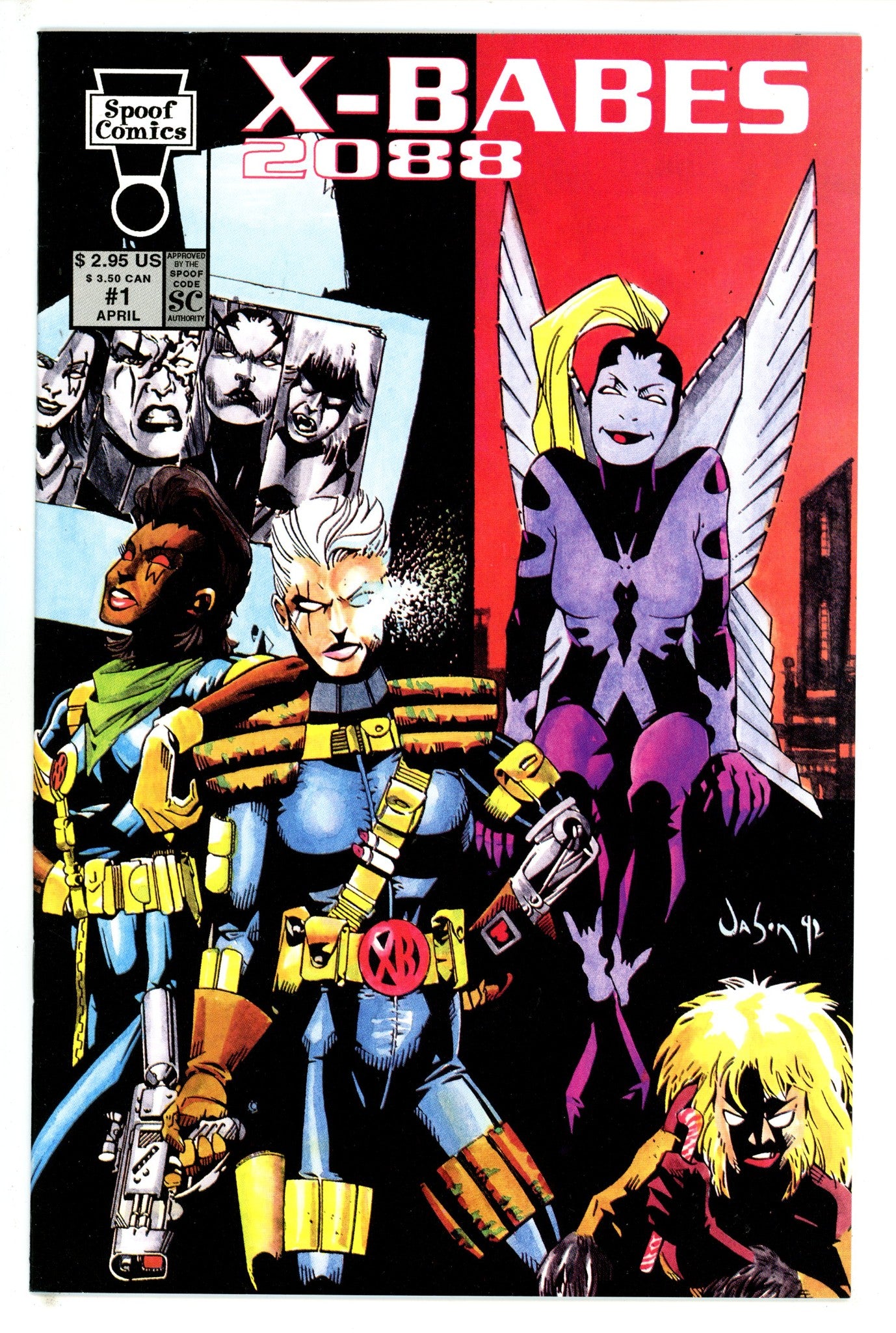 X-Babes 2088 1 FN/VF (1993)