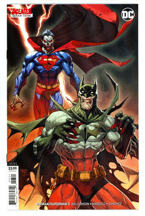 Batman / Superman Vol 2 3 High Grade (2019) Pantalena Variant