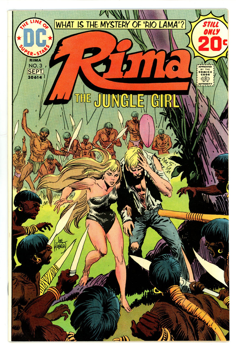 Rima, the Jungle Girl 3 VF/NM (9.0) (1974) 
