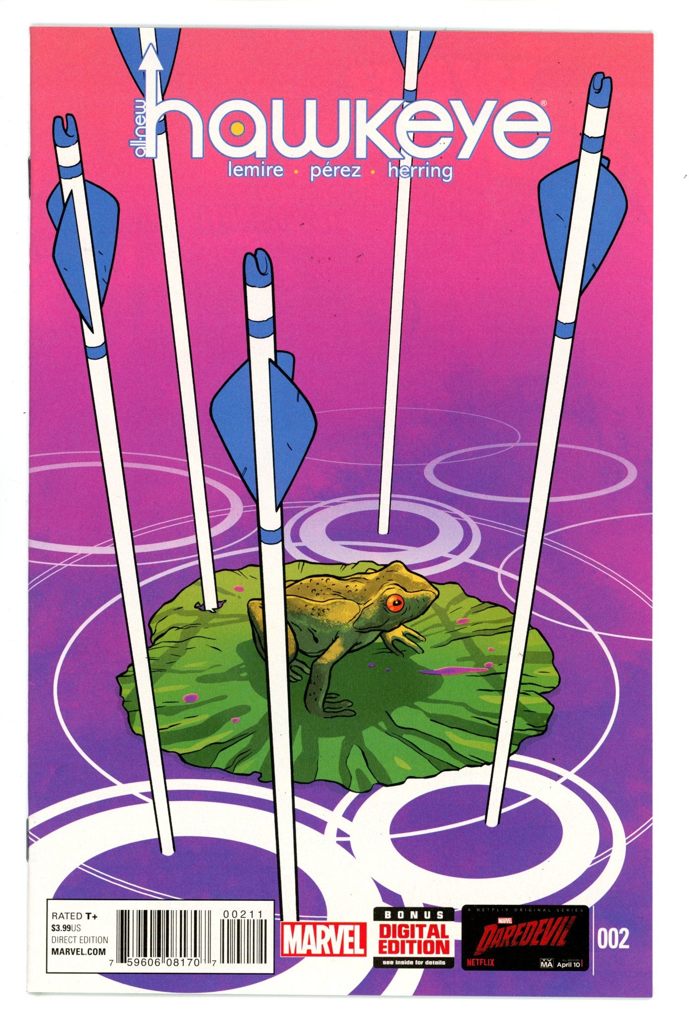 All-New Hawkeye Vol 1 2 High Grade (2015) 