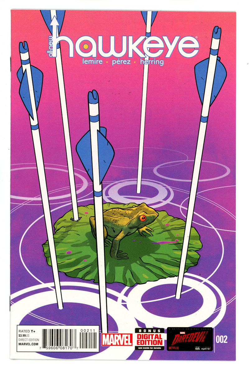 All-New Hawkeye Vol 1 2 High Grade (2015) 