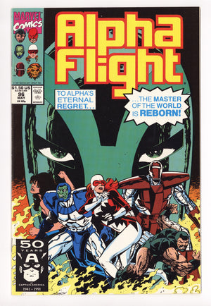 Alpha Flight Vol 1 96 High Grade (1991)