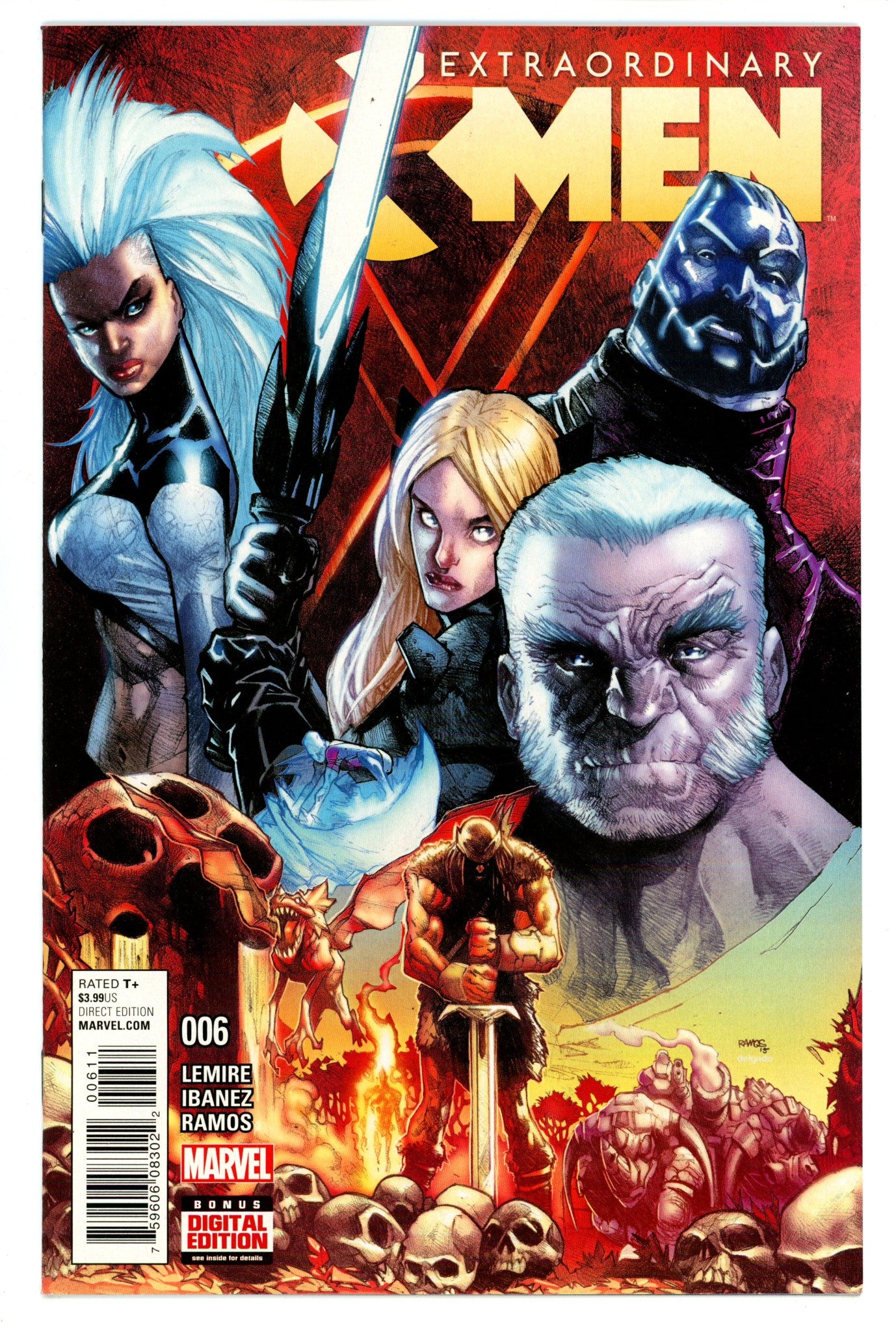 Extraordinary X-Men Vol 1 6 High Grade (2016) 