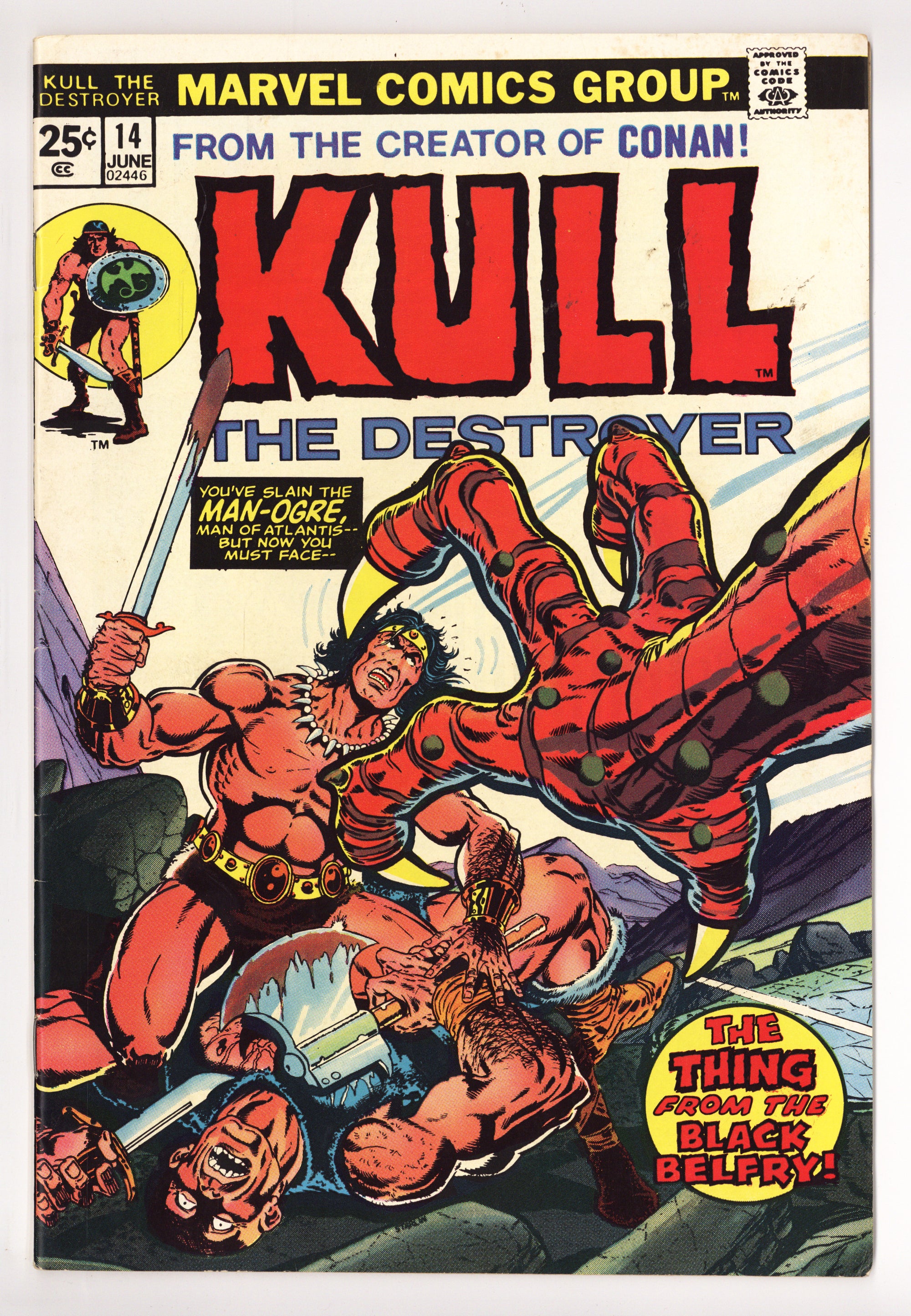 Kull, the Destroyer 14 Mid Grade (1974) 