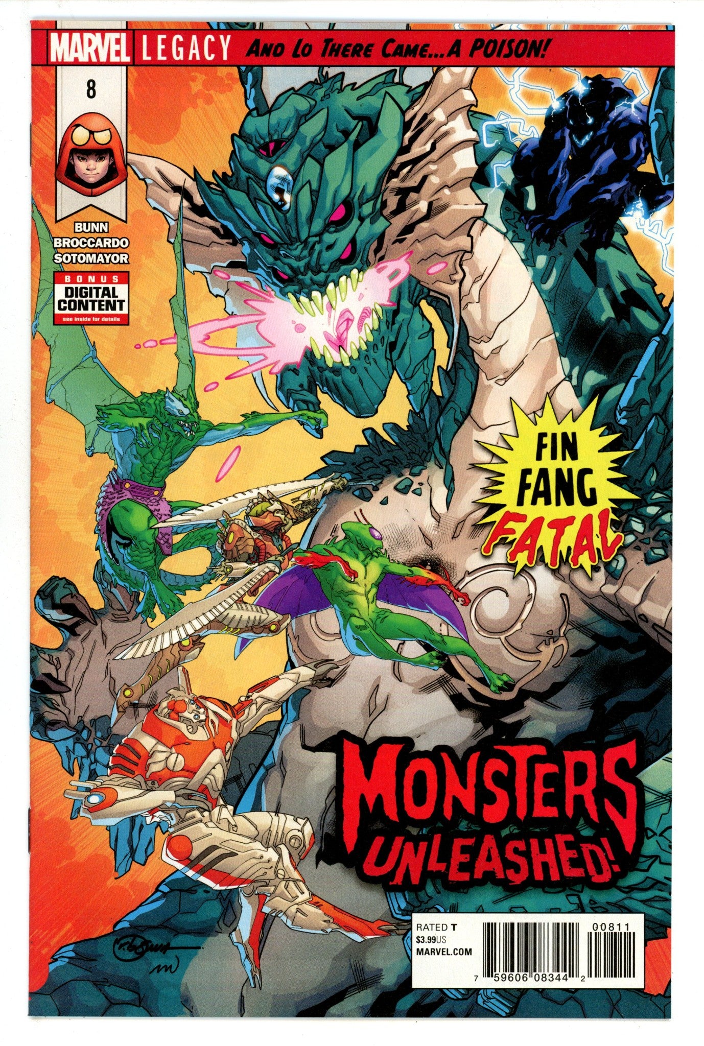 Monsters Unleashed Vol 3 8 High Grade (2018) 