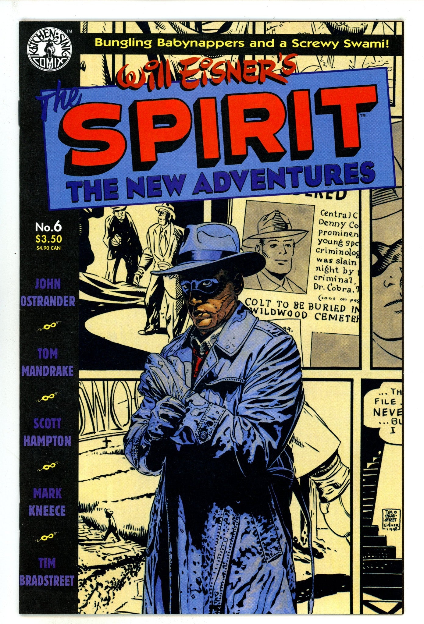 The Spirit: The New Adventures 6 High Grade (1998) 