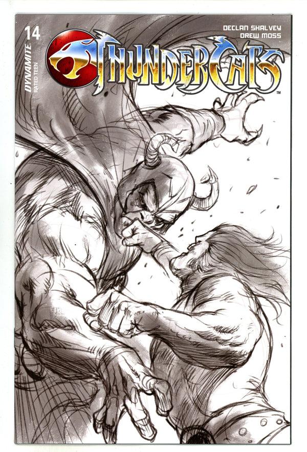 Thundercats 14 Parrillo B&W Incentive Variant NM (2025)