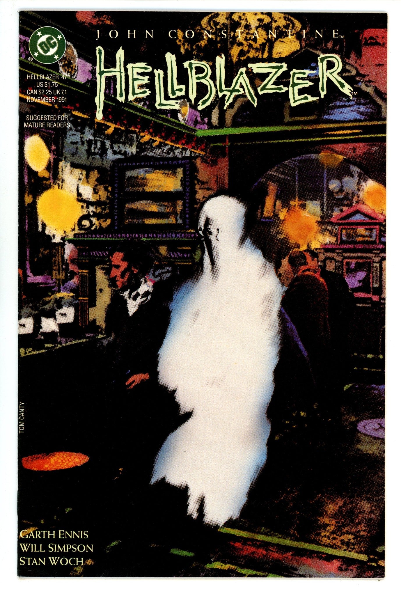 Hellblazer Vol 1 47 High Grade (1991) 