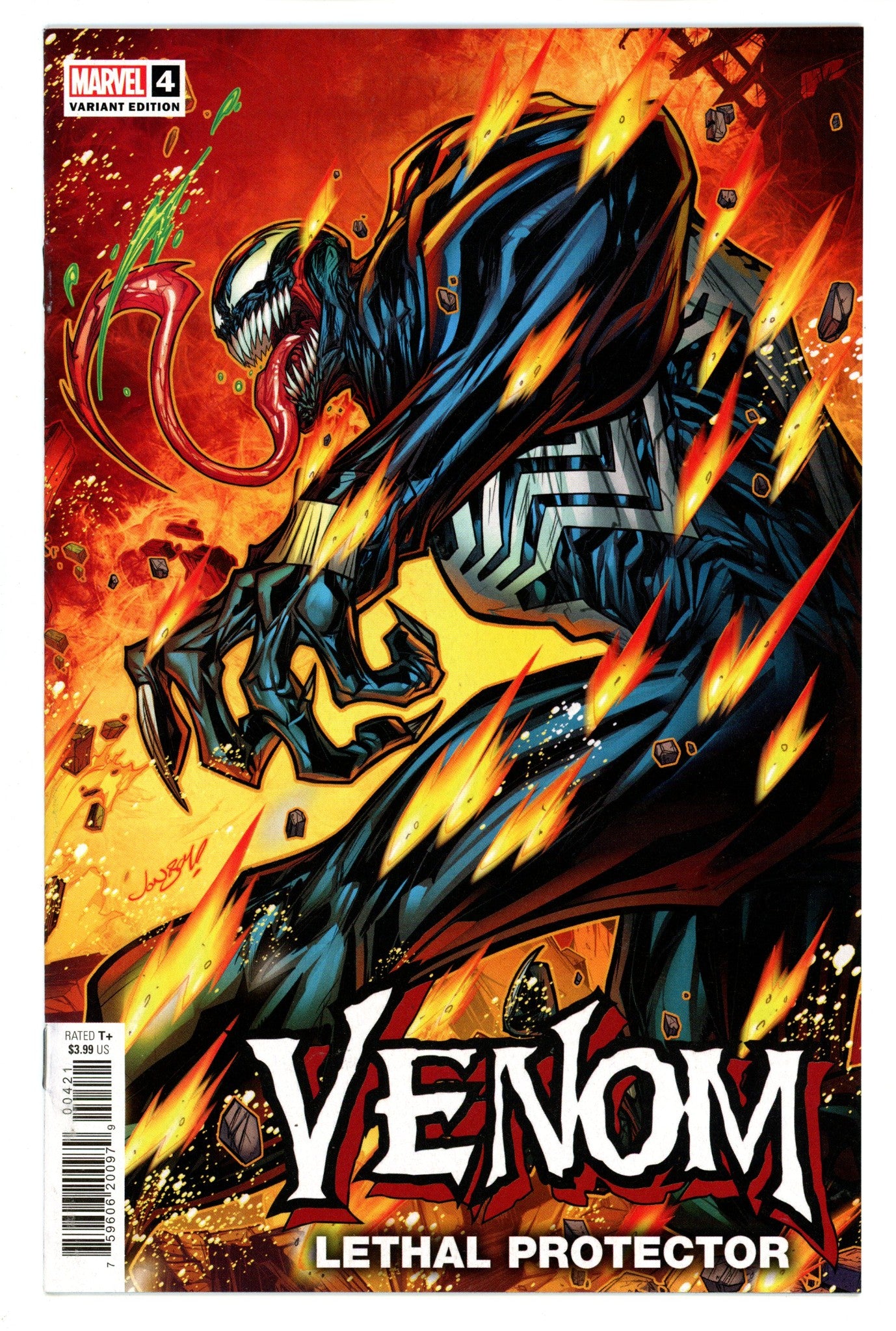 Venom: Lethal Protector Vol 2 4 High Grade (2022) Meyers Variant 