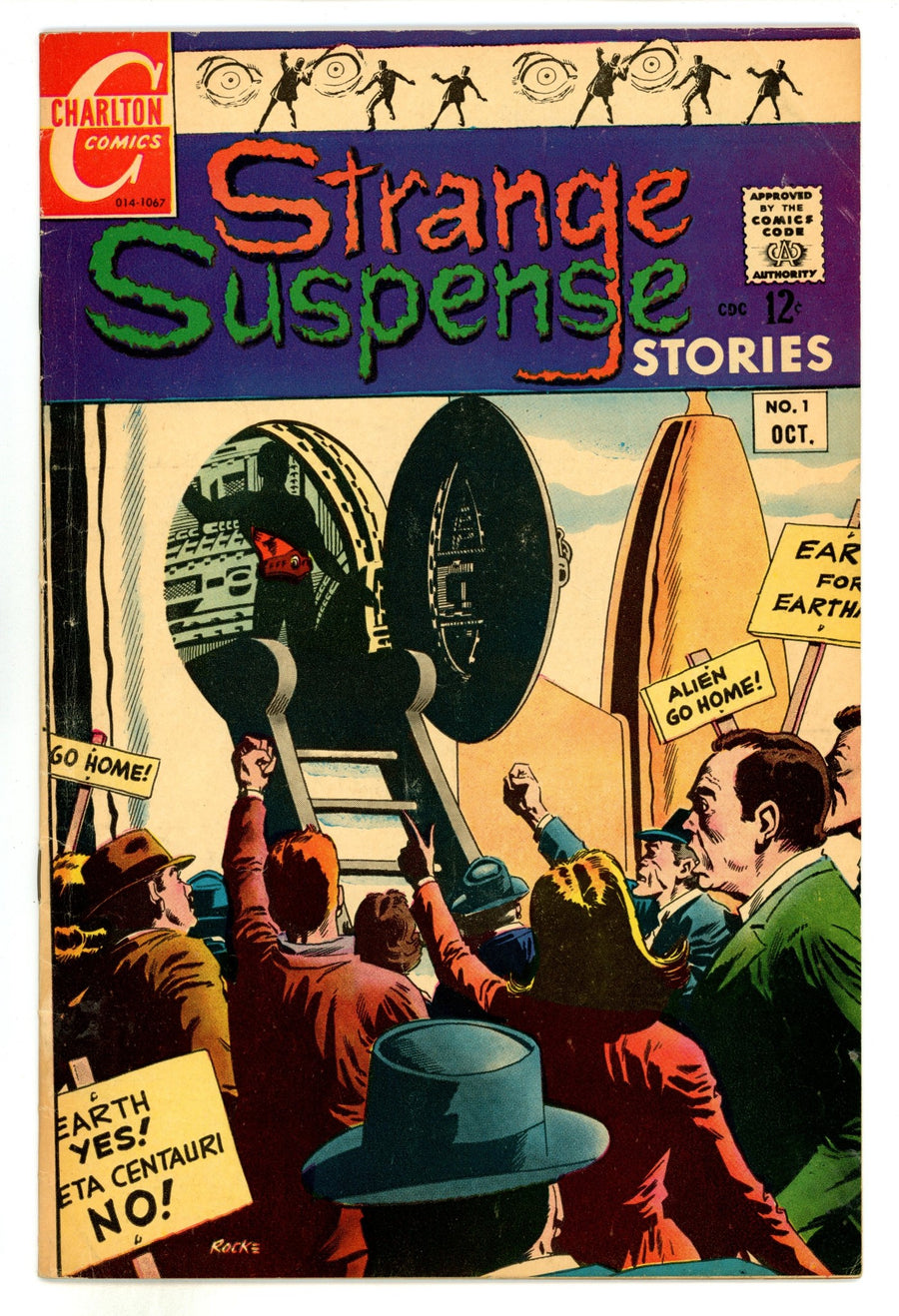 Strange Suspense Stories 1 VG+ (4.5) (1967) 