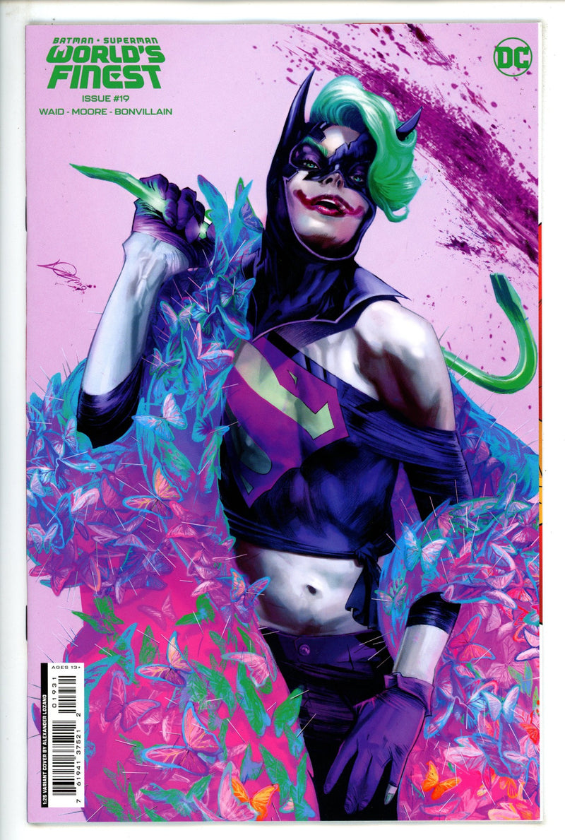 Batman Superman Worlds Finest 19 Lozano Incentive Variant NM- (2023)