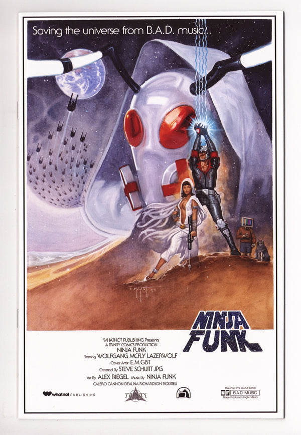 Ninja Funk   1  VF/NM (9.0)   (2022) Gist Homage   Exclusive Variant