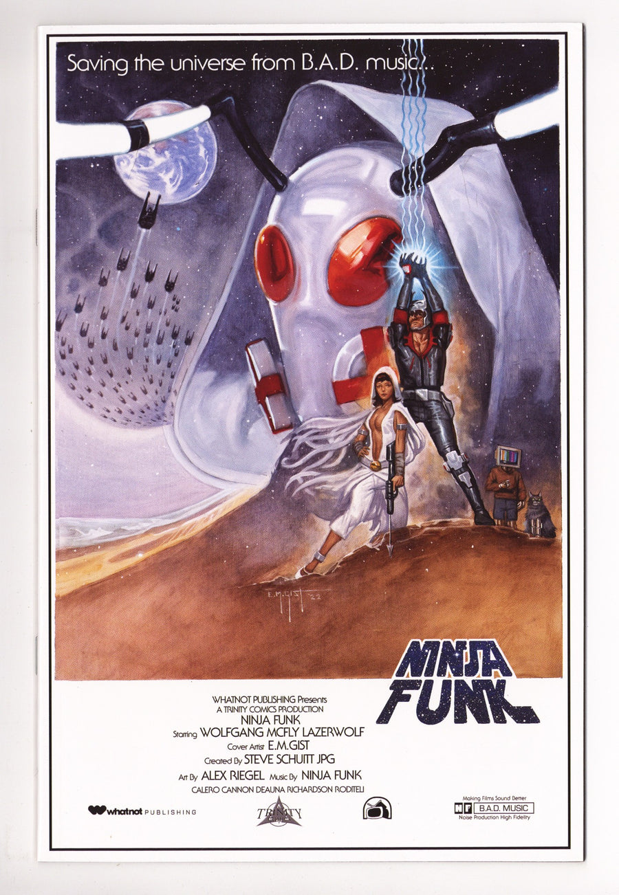 Ninja Funk   1  VF/NM (9.0)   (2022) Gist Homage   Exclusive Variant  