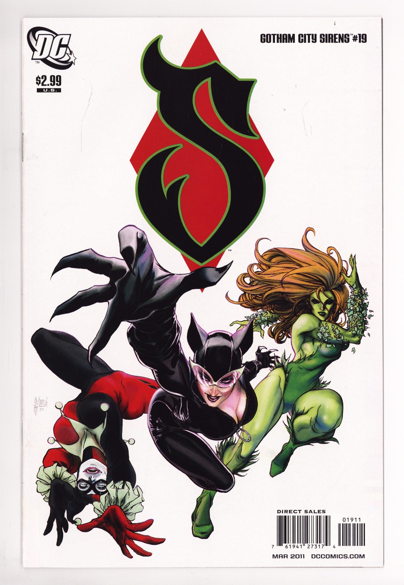 Gotham City Sirens Vol 1 19 VF/NM (9.0) (2011) 
