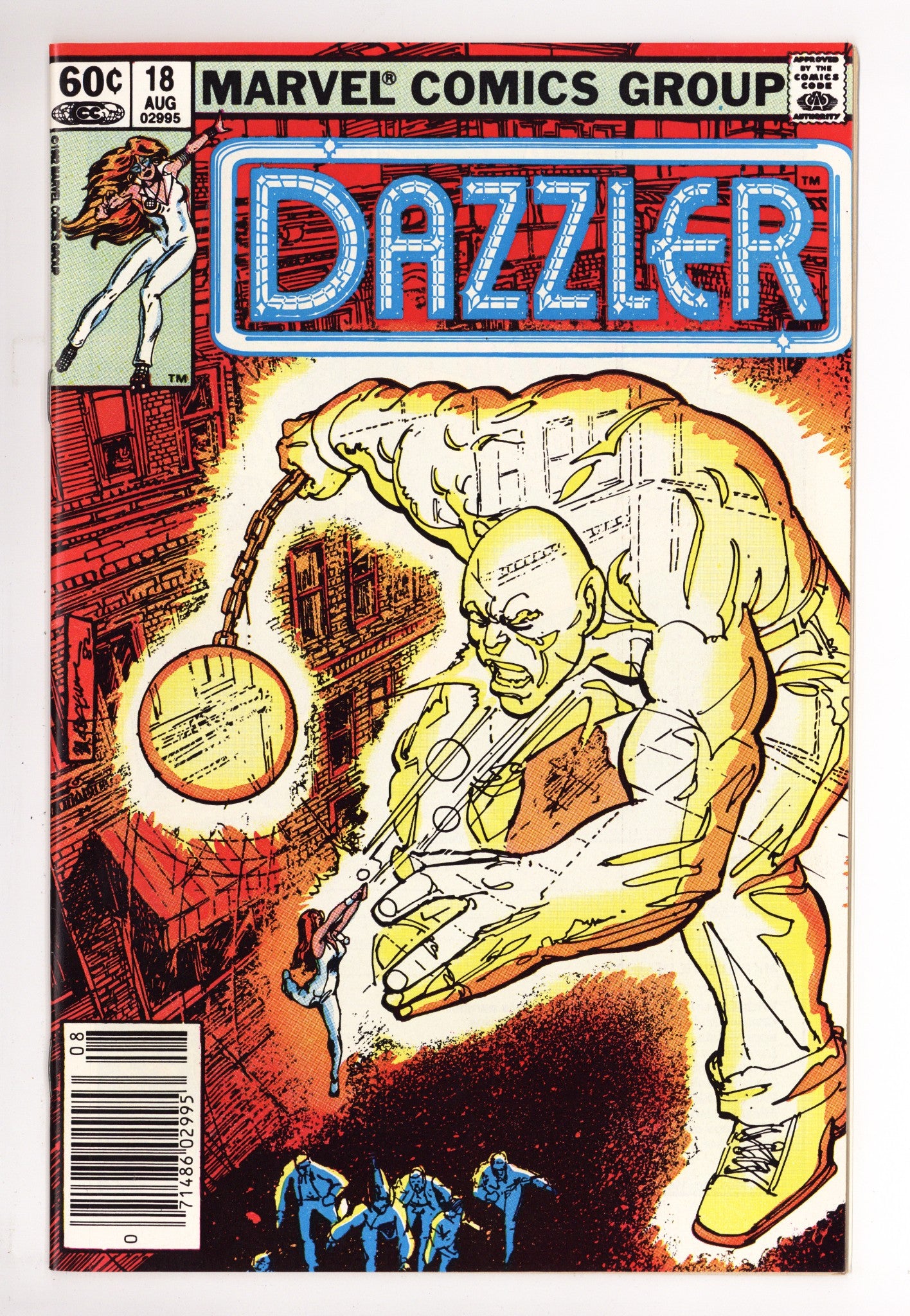 Dazzler Vol 1 18 High Grade (1982) Newsstand 