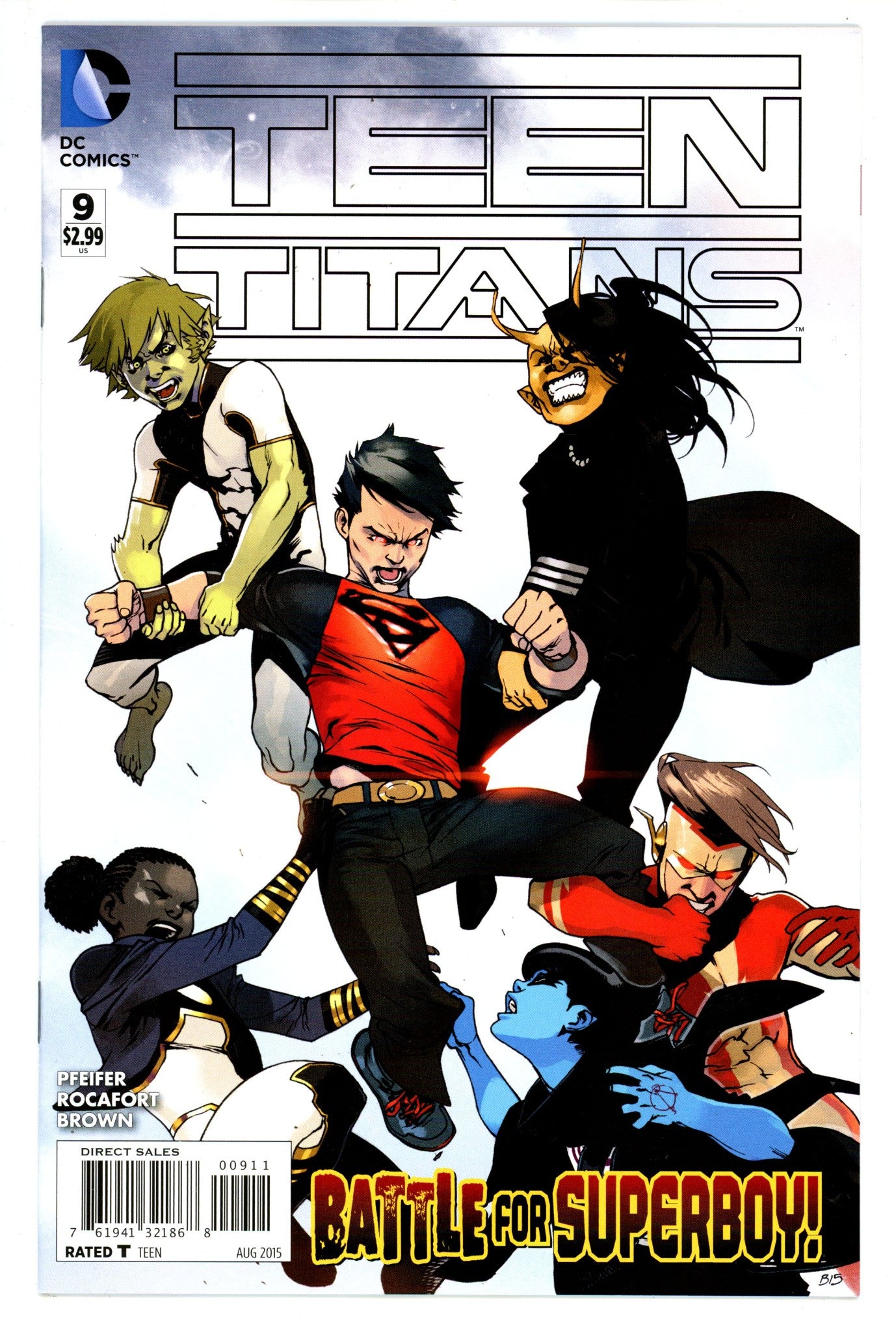 Teen Titans Vol 5 9 High Grade (2015) 