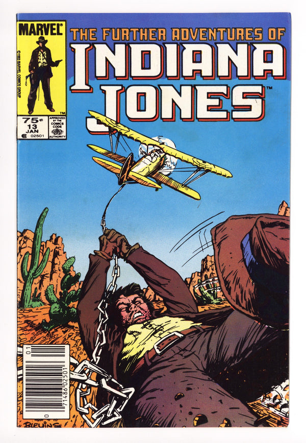 The Further Adventures of Indiana Jones 13 VF+ (8.5) (1984) Canadian Price Variant