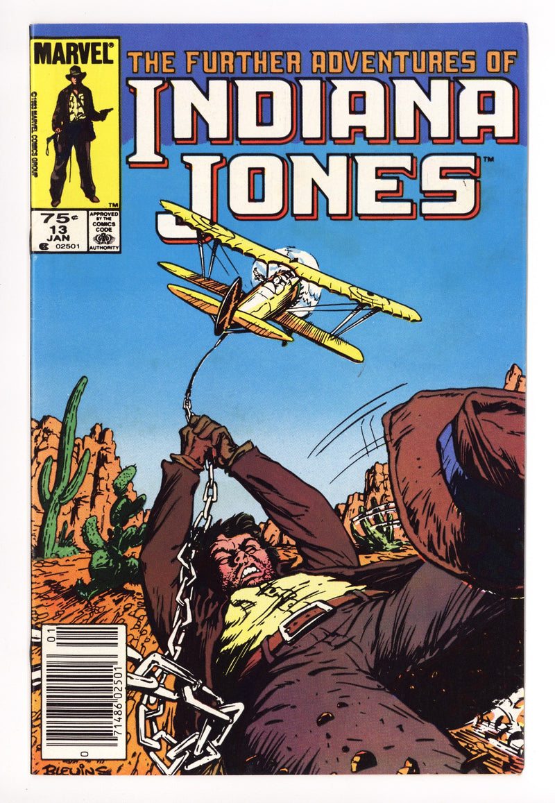 The Further Adventures of Indiana Jones 13 VF+ (8.5) (1984) Canadian Price Variant 