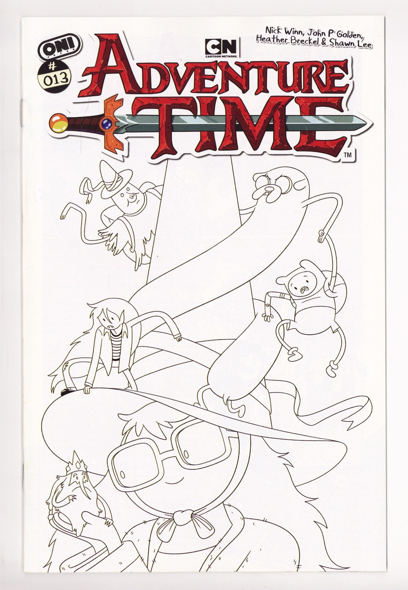 Adventure Time  13 Winn  B&W Incentive NM  (2026)