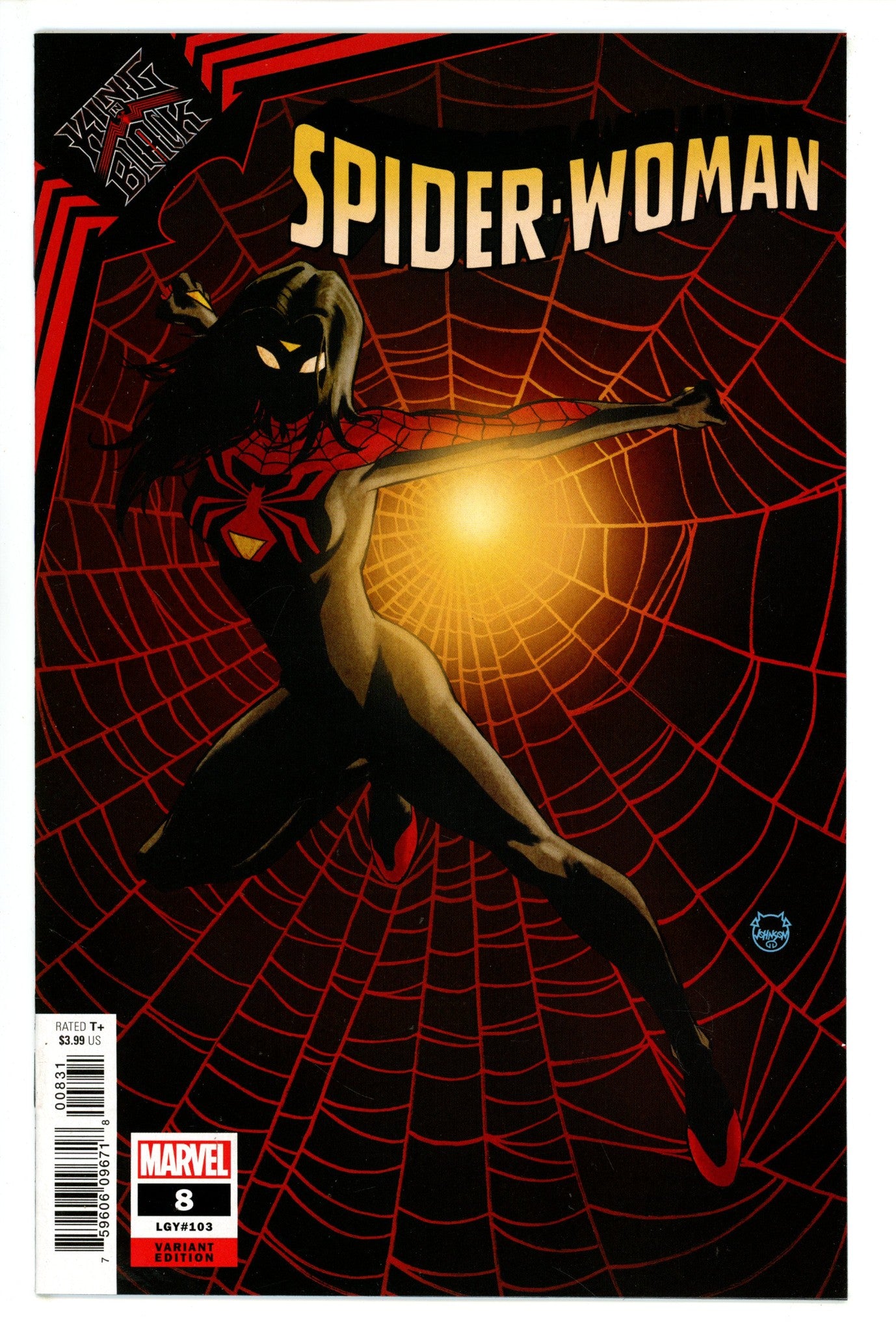 Spider-Woman Vol 7 8 Johnson Variant (2021)