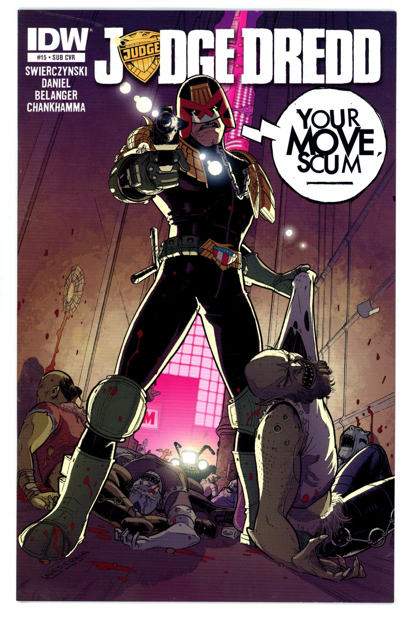 Judge Dredd Vol 4 15 Mid Grade (2014) Craig Variant 