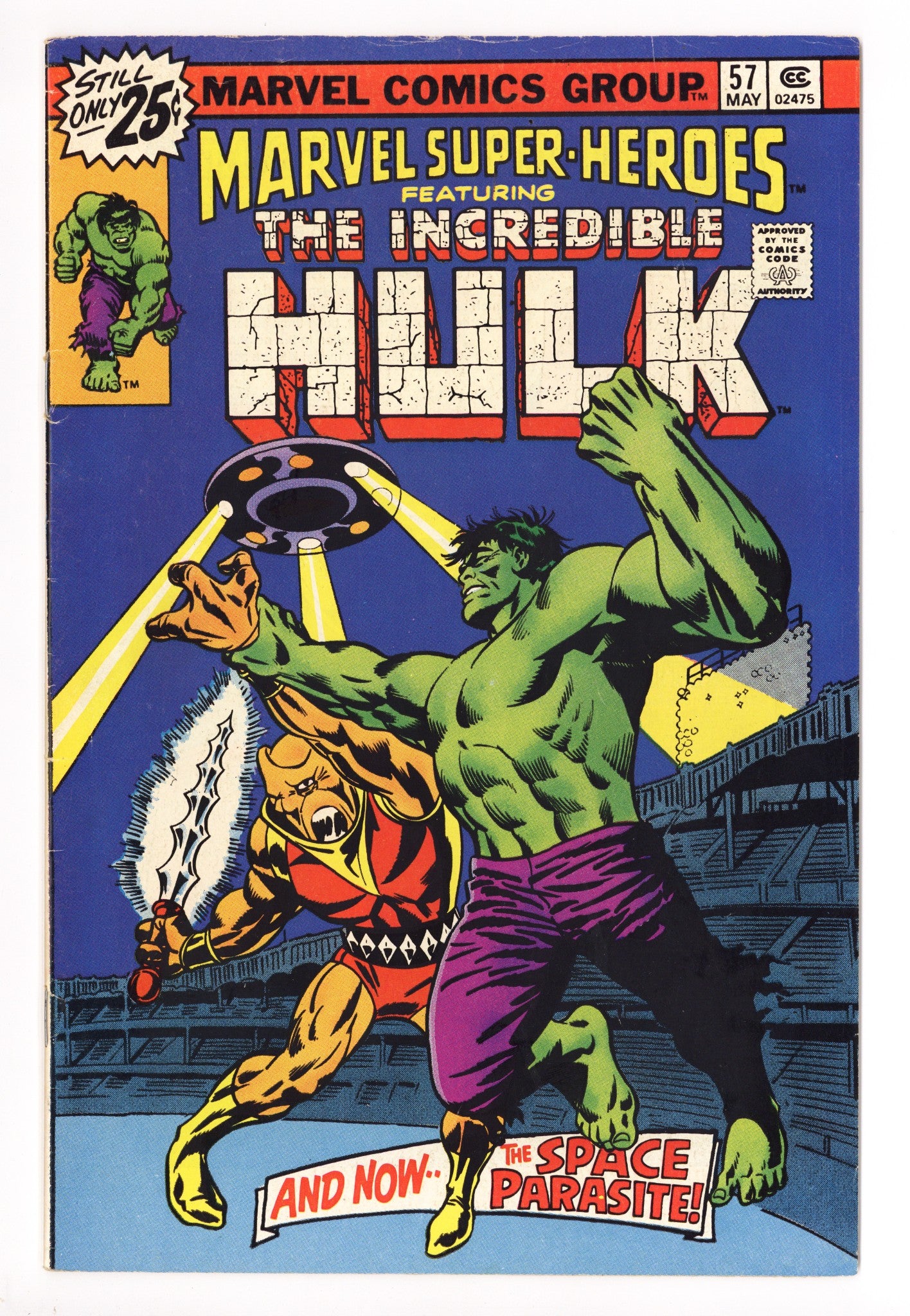 Marvel Super-Heroes Vol 1 57 Low Grade (1976) 