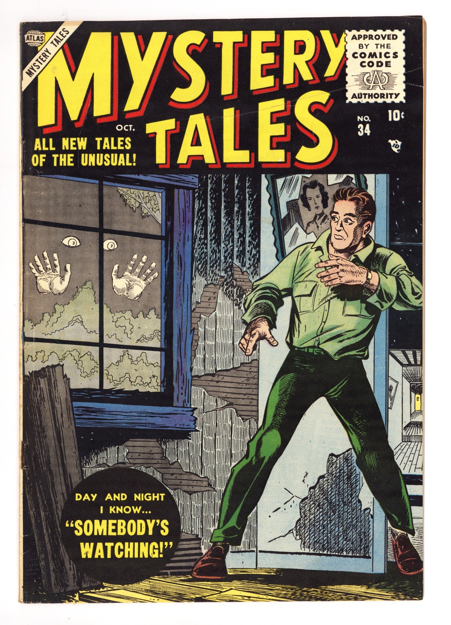 Mystery Tales   34  FN (6.0)   (1955)        