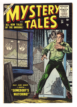 Mystery Tales   34  FN (6.0)   (1955)