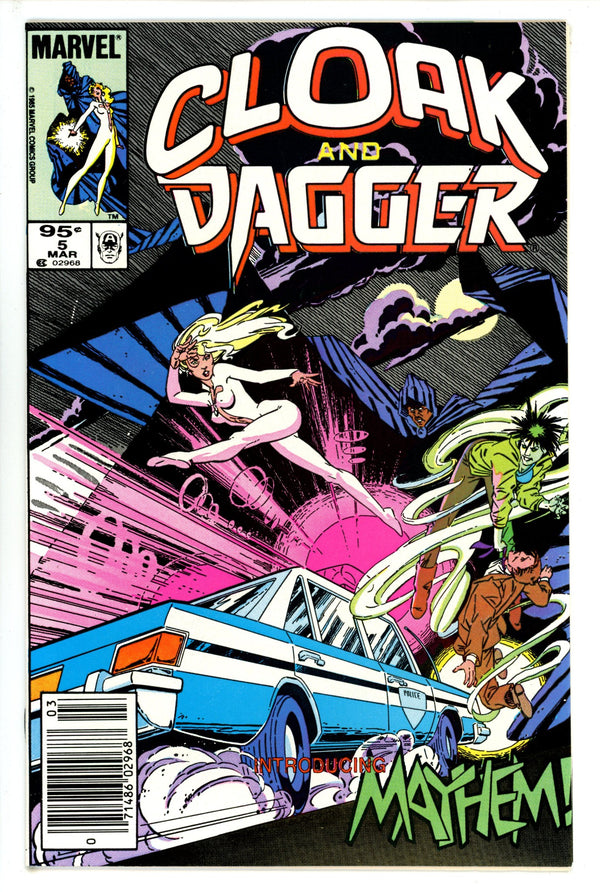 Cloak and Dagger Vol 2 5 Canadian Variant VF/NM (1986)