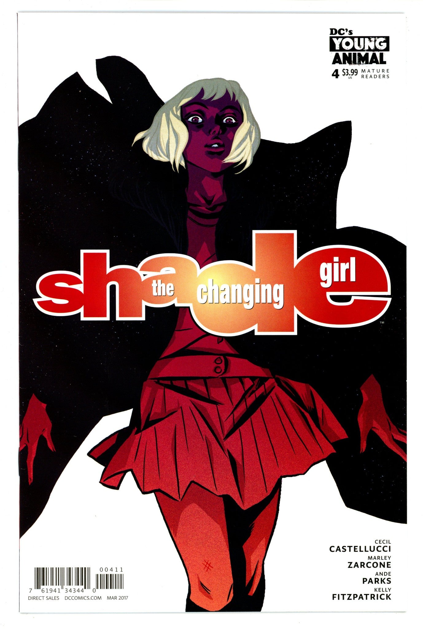 Shade, the Changing Girl 4 High Grade (2017) 
