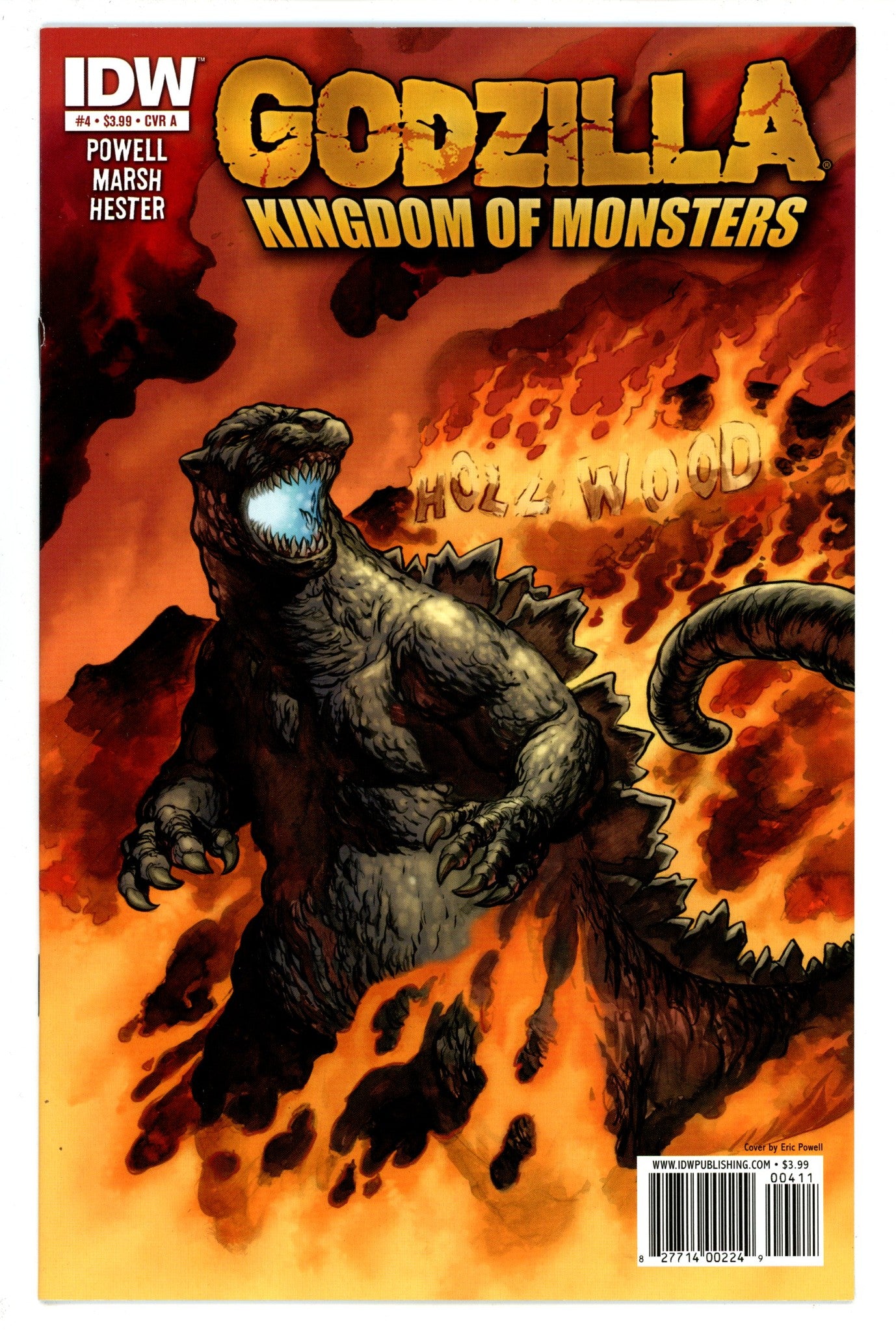 Godzilla: Kingdom of Monsters 4 High Grade (2011) 