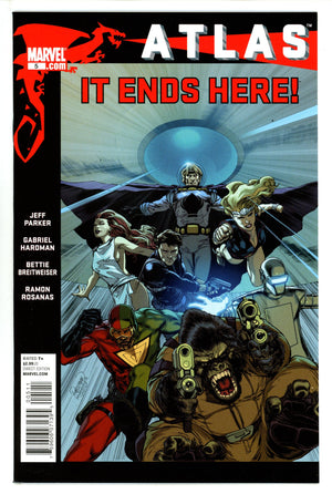 Secret Wars Agents of Atlas 1 High Grade (2015) Wilson Variant