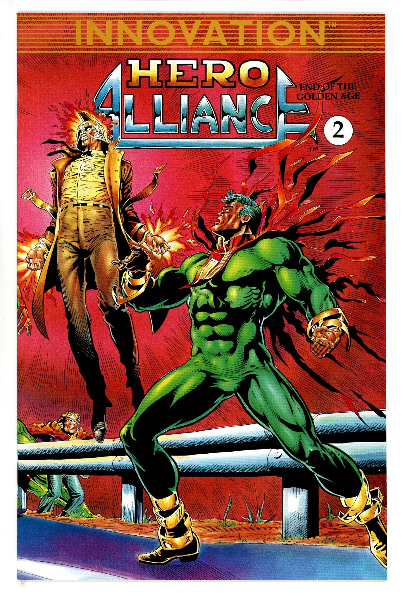 Hero Alliance: End of the Golden Age 1 2Nd Print (1989)