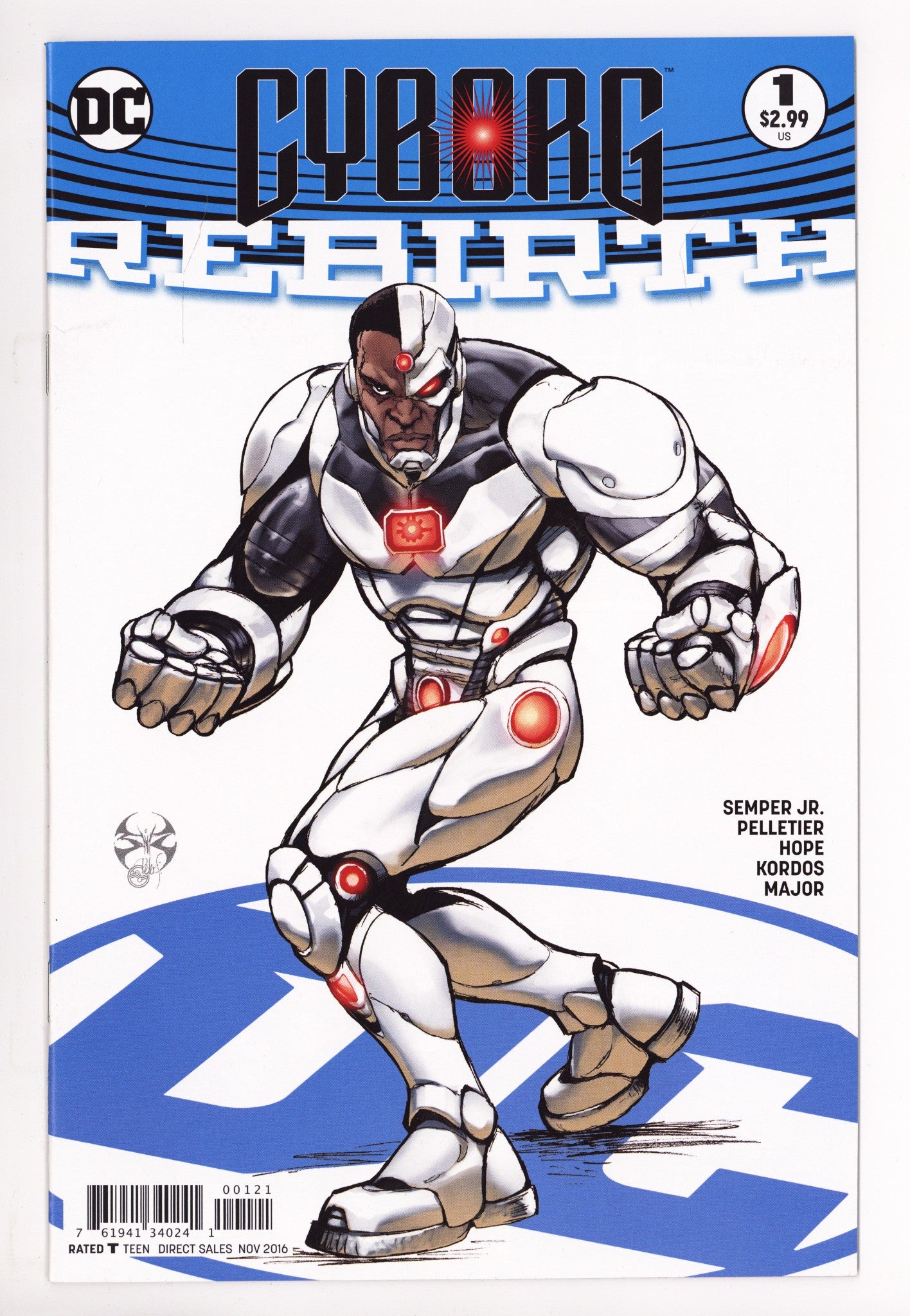 Cyborg: Rebirth 1 High Grade (2016) 