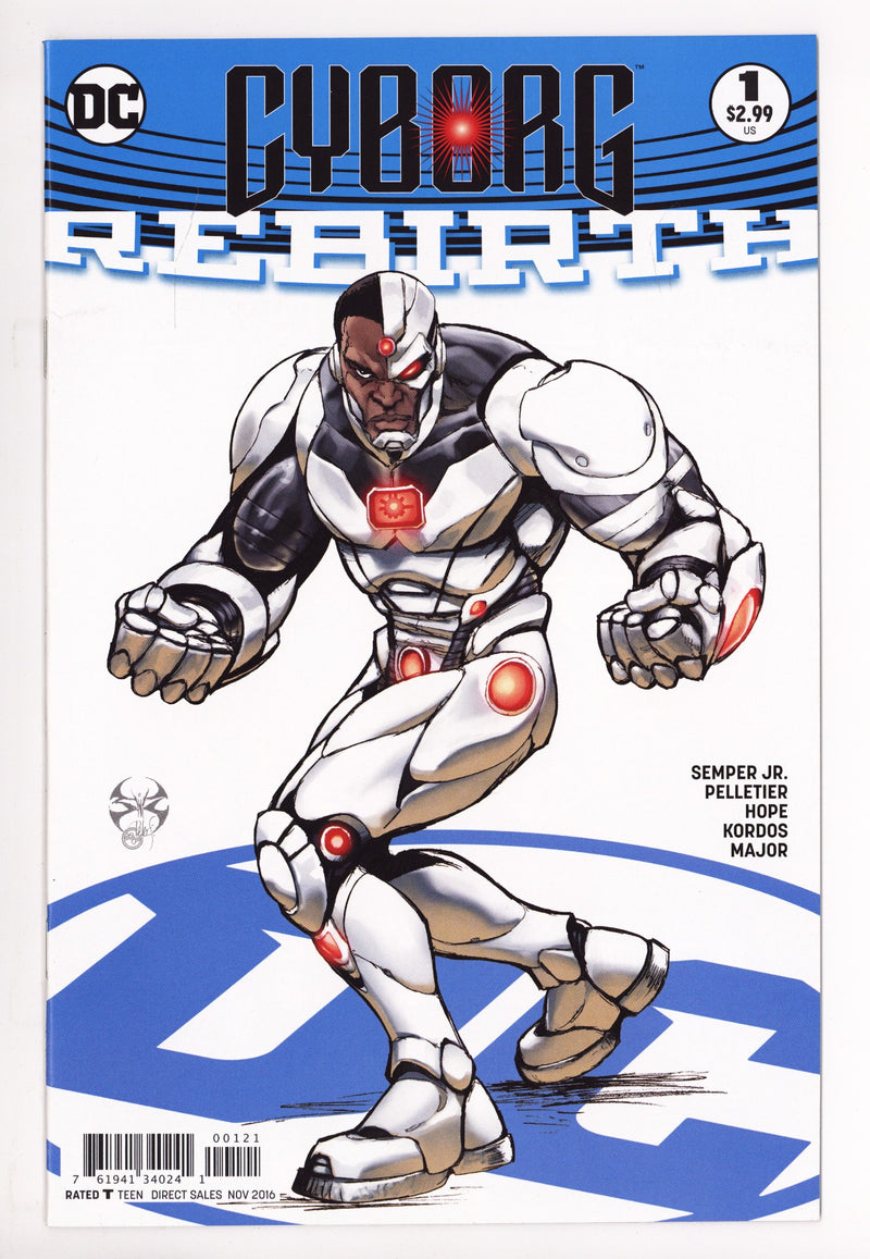 Cyborg: Rebirth 1 High Grade (2016) 