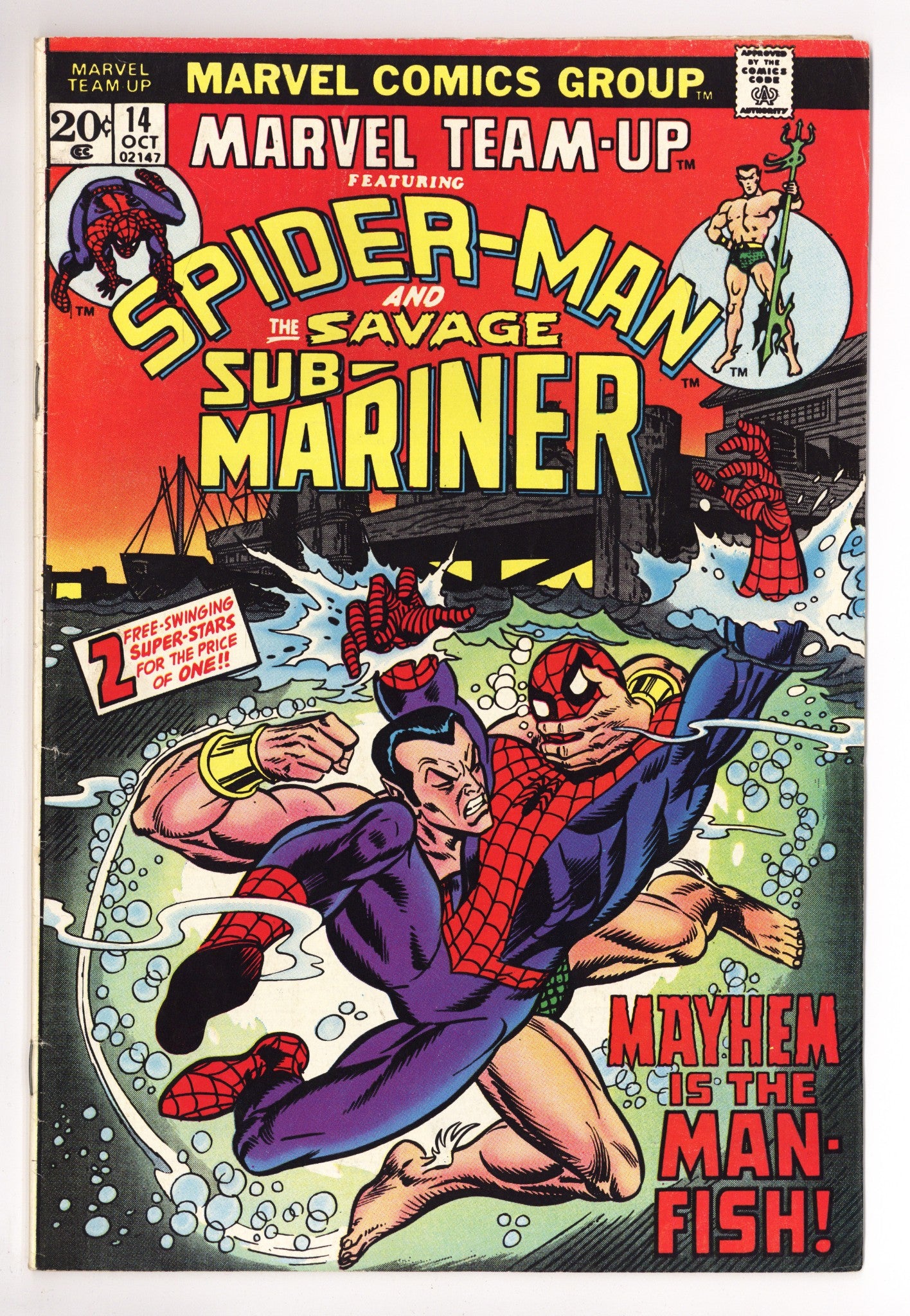 Marvel Team-Up Vol 1 14 VG+ (4.5) (1973) 