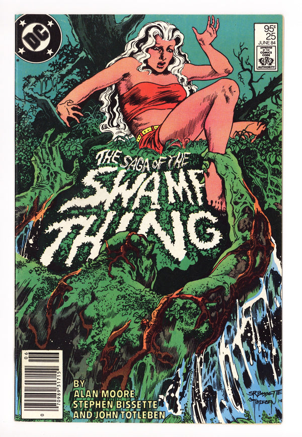 The Saga of Swamp Thing Vol 2 25 FN (6.0) (1984) Canadian Price Variant
