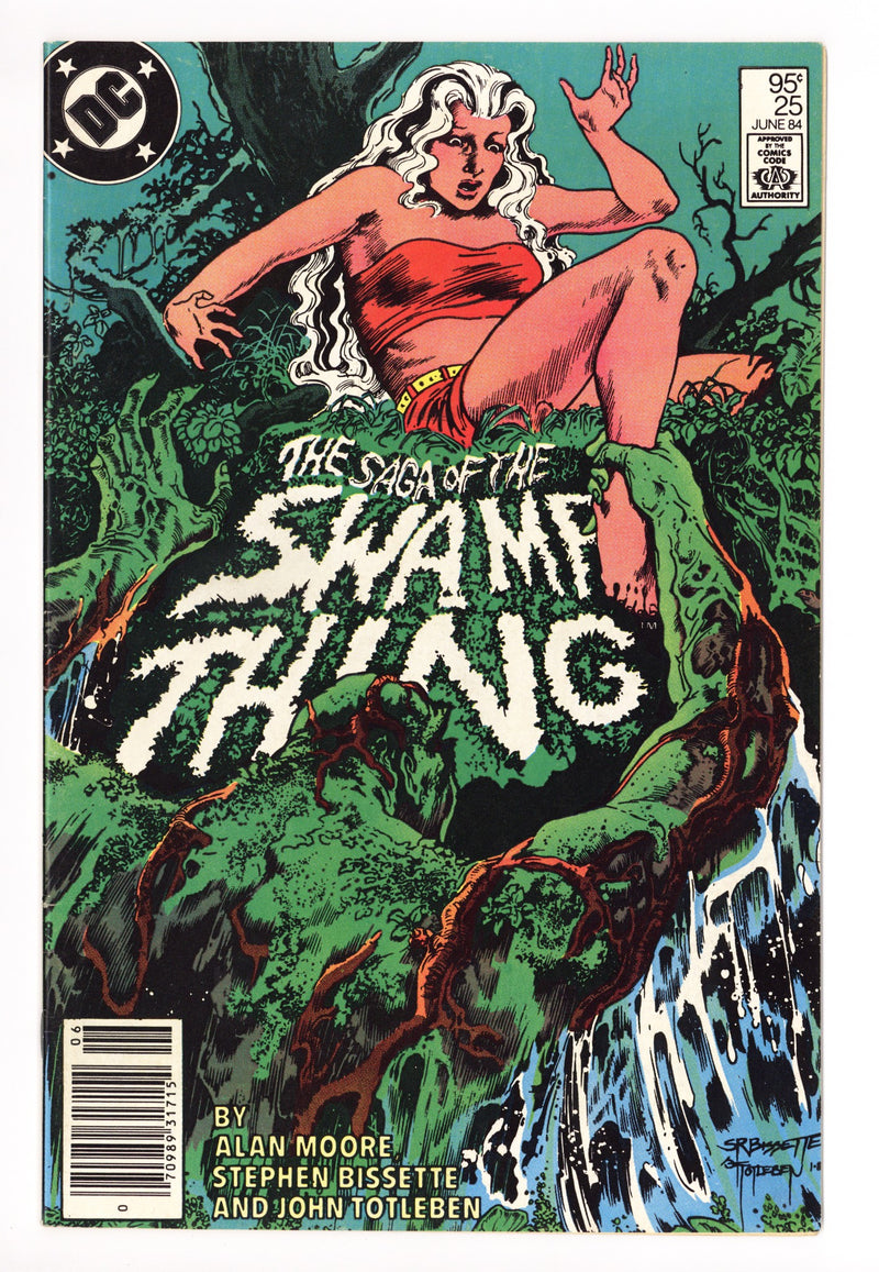 The Saga of Swamp Thing Vol 2 25 FN (6.0) (1984) Canadian Price Variant 