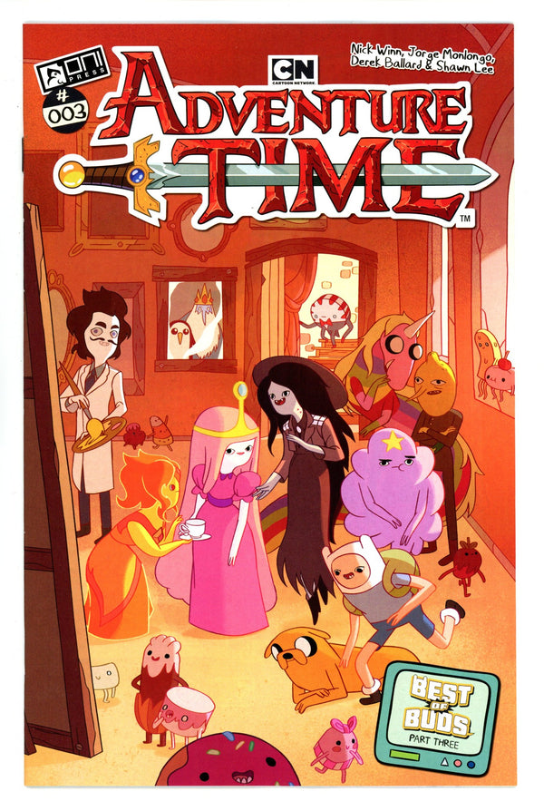 Adventure Time 3 Monlongo Variant (2025)