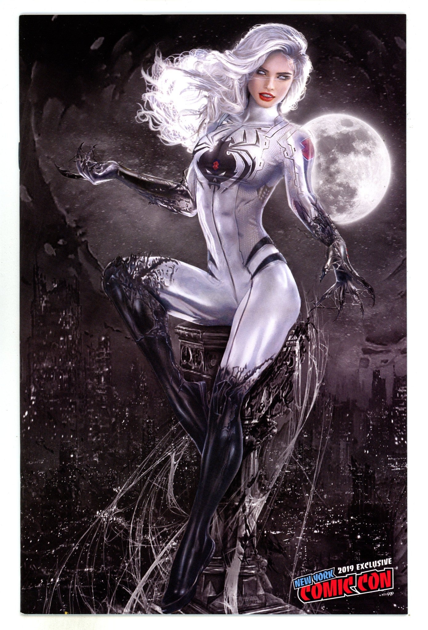 White Widow 3 VF/NM (9.0) (2019) Sanders Virgin Convention Variant 
