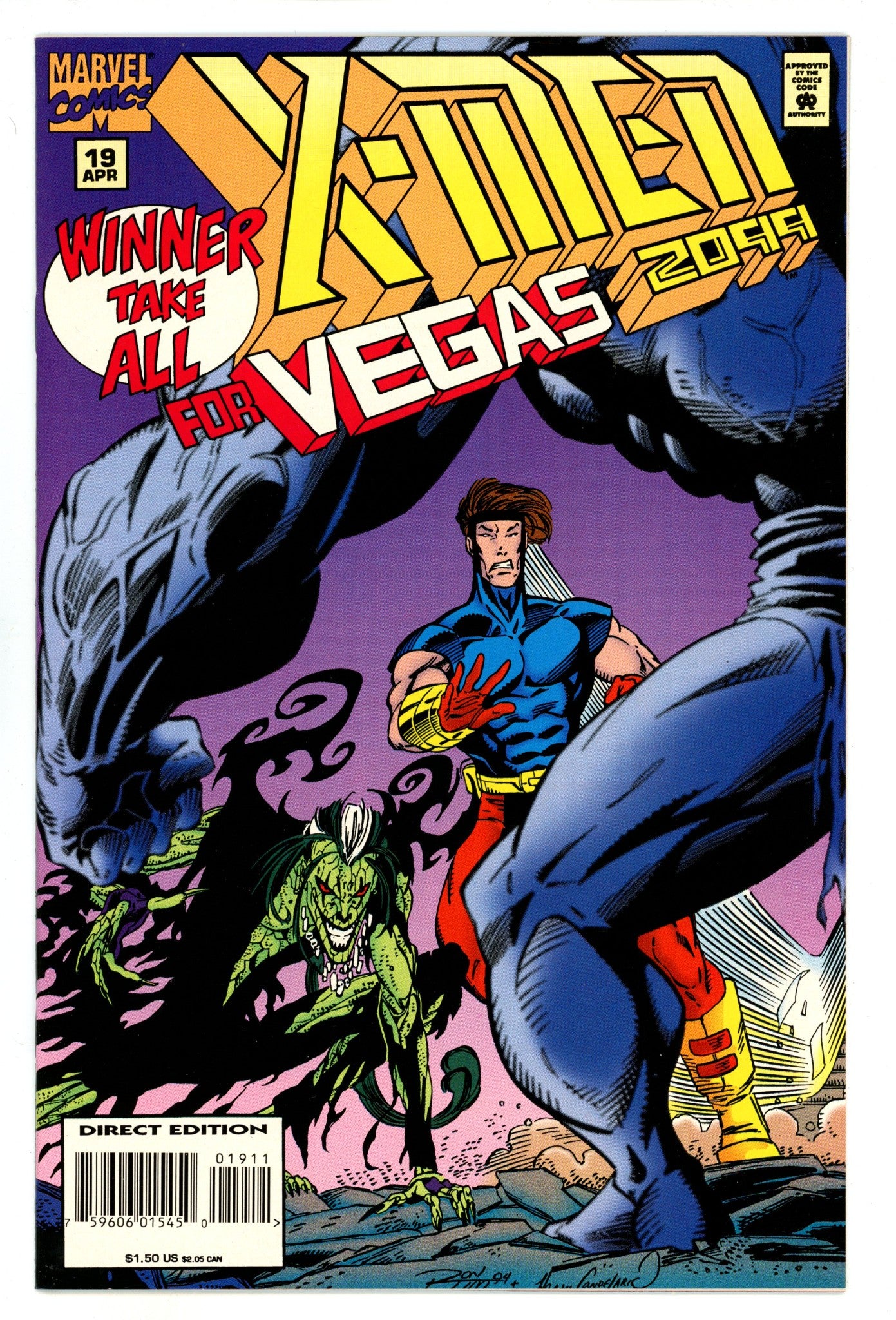 X-Men 2099 19 High Grade (1995) 