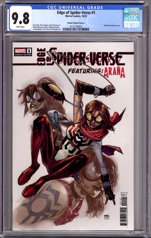 Edge of Spider-Verse Vol 2 1 CGC 9.8 (NM/M) (2022) Ramos Incentive Variant